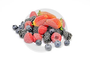 Blackberry Raspberry Strawberry Blueberry Fruit Mix