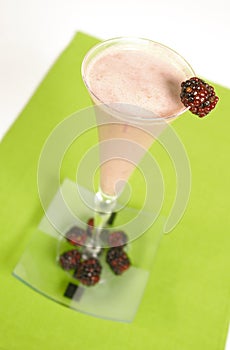 Blackberry smoothie