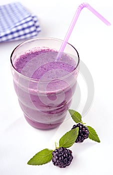 Blackberry smoothie