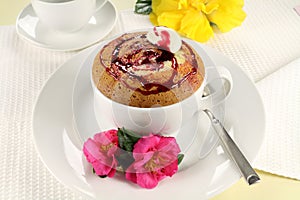 Blackberry Sponge Pudding