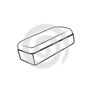 Blackboard eraser icon