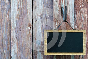 Blackboard and old boards