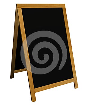 Blackboard sign