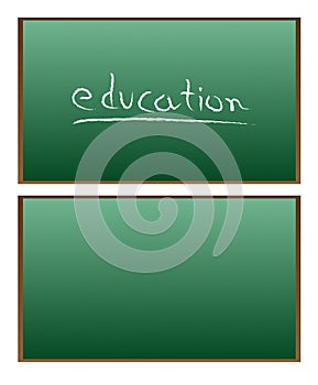 Blackboard vector illustration