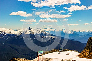 Blackcomb Mountain - Whister, Bc, Canada. One of the nicest landscapes in Canada