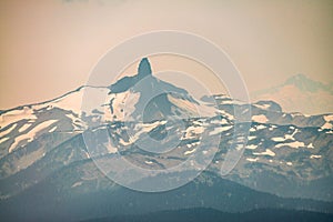 Blackcomb Peak in Whistler, Canada