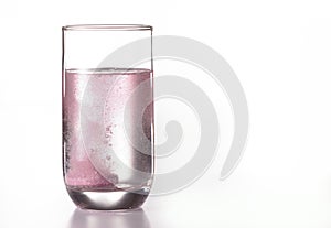 Blackcurrant effervescent tablet photo