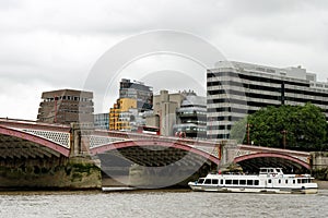 Blackfriars bridge in ondon, England