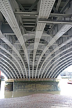 Blackfriars Bridge over the River Thames, London