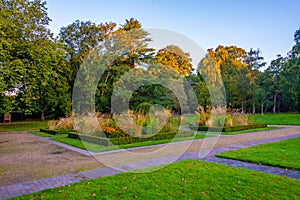 Blackfriars Friary at Bute park in Cardiff, UK