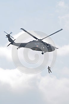 Blackhawk helicopter