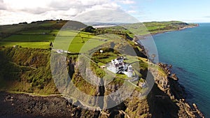 Blackhead Lighthouse Belfast Lough Landscape Antrim Northern Ireland