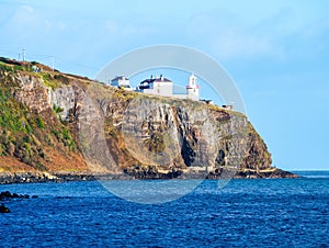 Blackhead Lighthouse in Whitehead, Northern Ireland