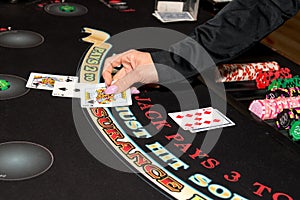 Blackjack Casino Card Game