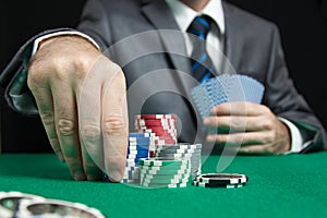 Blackjack in a Casino Gambling Game