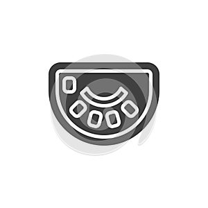 Blackjack gamble table vector icon