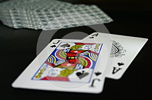 Blackjack hand