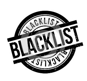 Blacklist rubber stamp