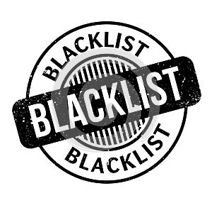 Blacklist rubber stamp