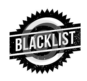 Blacklist rubber stamp