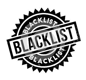 Blacklist rubber stamp