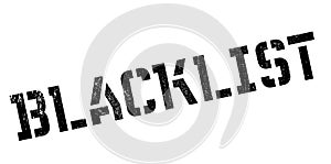 Blacklist rubber stamp