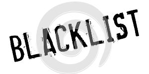 Blacklist rubber stamp