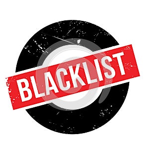 Blacklist rubber stamp