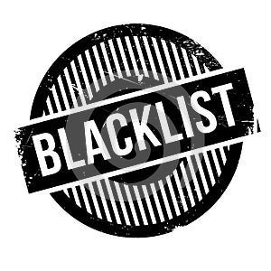 Blacklist rubber stamp