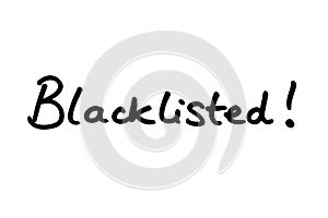 Blacklisted