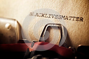 Blacklivesmatter concept view