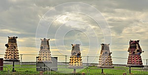 Blackpool illuminations Daleks