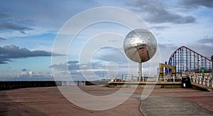 Blackpool prom