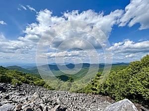 Blackrock Summit in Shenandoah National Park