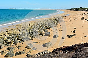 Blacks Beach in Mackay, Australia.