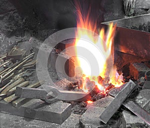 Blacksmith forge