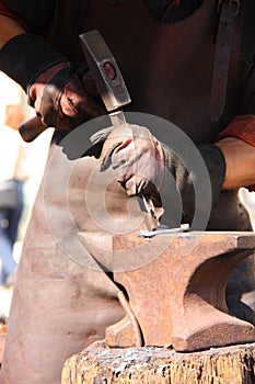 Blacksmith Hammering