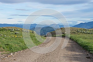 Blacktail Plateau Road