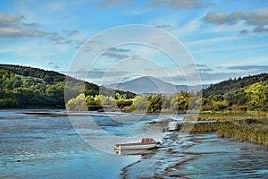 Blackwater river in Ireland