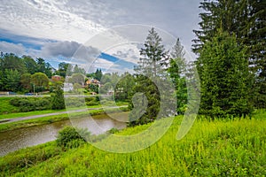The Blackwater River in Thomas, West Virginia