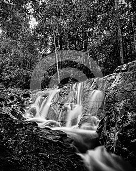 Blackwhite photos panorama of bintan island wonderful indonesia