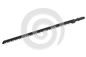 Blade for fret saw, isolated on white background