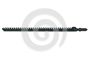 Blade for fret saw, isolated on white background