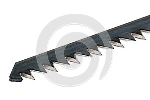 Blade for fret saw, isolated on white background