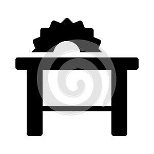 Blade vector glyph flat  icon