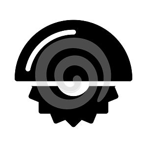 Blade vector glyph flat  icon