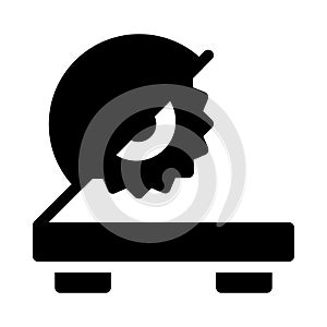 Blade vector glyph flat  icon