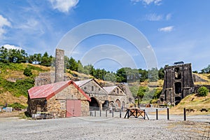 Blaenavon Ironworks in Wales, UK