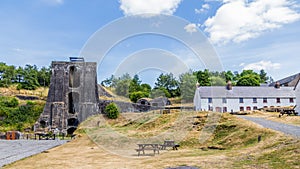 Blaenavon Ironworks in Wales, UK