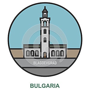 Blagoevgrad. Cities and towns in Bulgaria photo